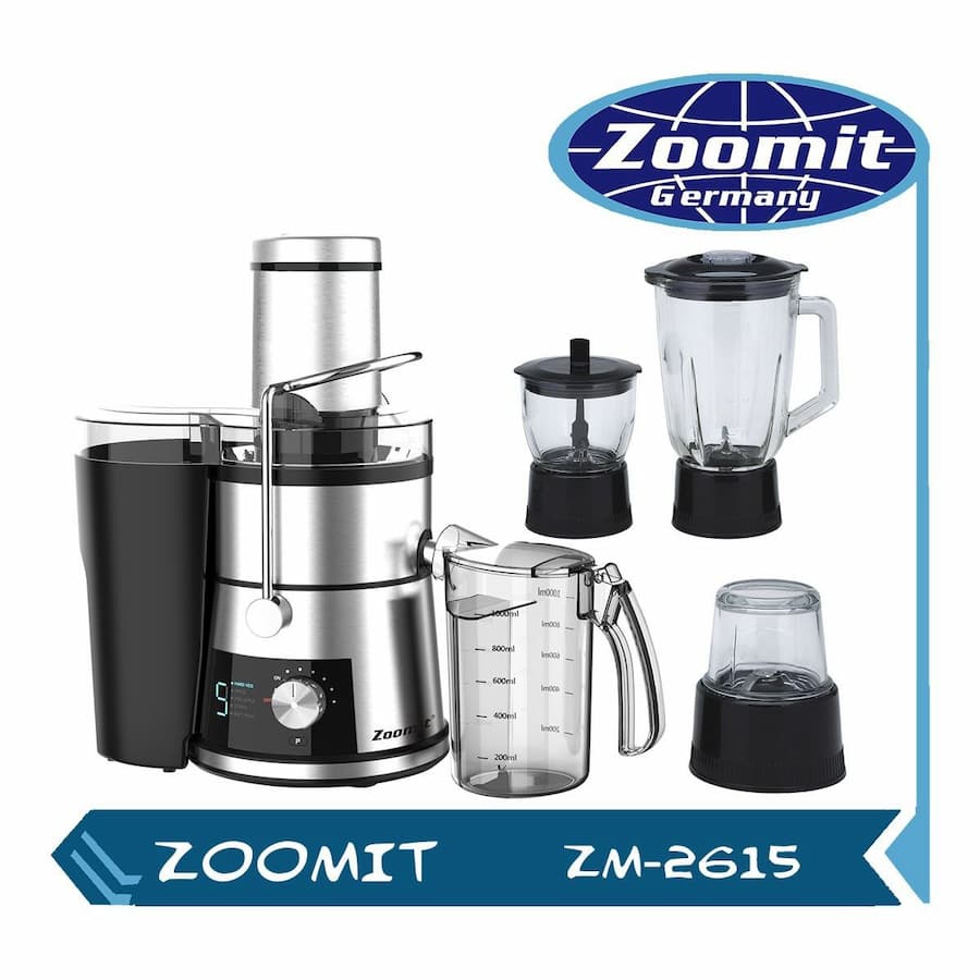 آبمیوه گیر 4 کاره زومیت Zoomit مدل ZM-2615