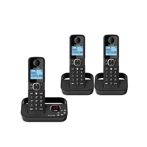 تلفن سه گوشی اصلی Alcatel مدل f680 voice trio 