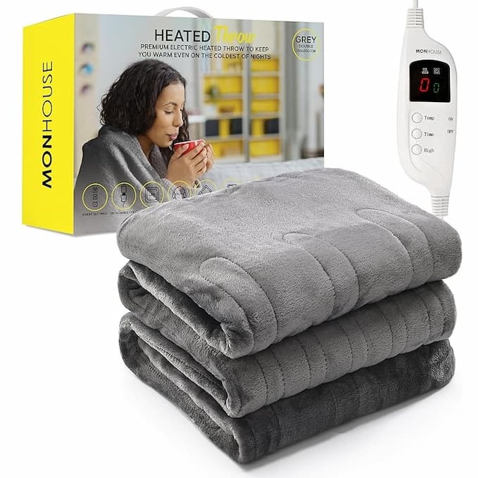 پتو برقی حرارتی برند MONHOUSE مدل HEAT_39_EU
