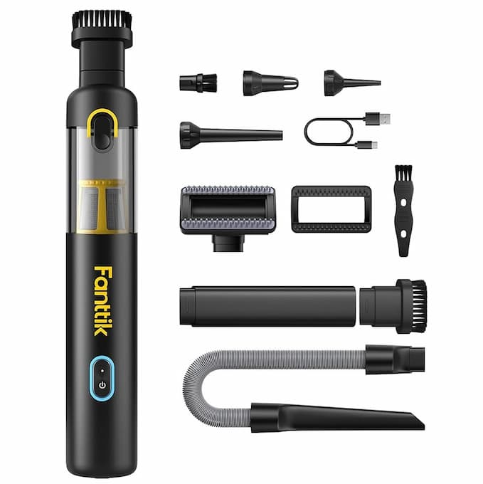 جارو شارژی حرفه‌ای Fanttik مدل Slim V8 APEX 